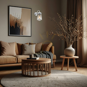 Argon Pasadena Smoky Chrome Wall Sconce 4718 small 1
