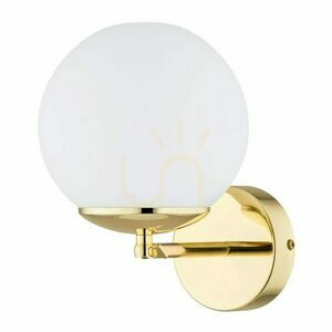 Wall Lamp ARGON Satelite Plus Opal Matte Brass IP44 E27 4744 small 3