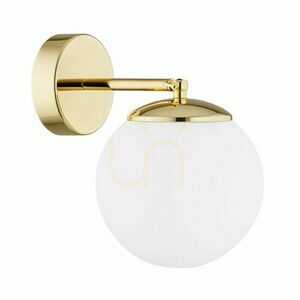 Wall Lamp ARGON Satelite Plus Opal Matte Brass IP44 E27 4744 small 4