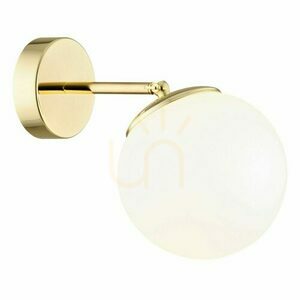 Wall Lamp ARGON Satelite Plus Opal Matte Brass IP44 E27 4744 small 7