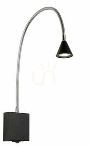 Lucide BUDDY Wall Lamp Black Metal LED 4000K 18293/03/30 small 0