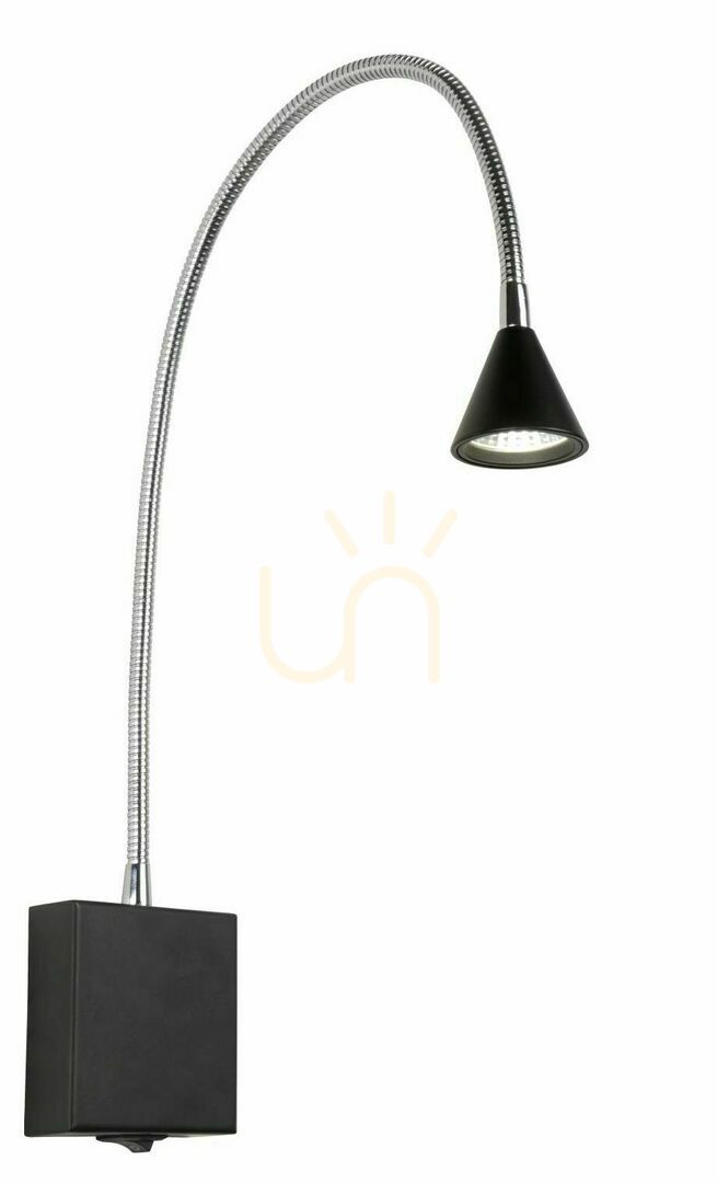 Lucide BUDDY Wall Lamp Black Metal LED 4000K 18293/03/30