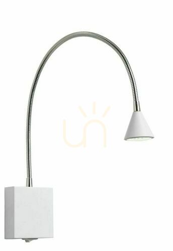 Check Lucide BUDDY White Metal LED Wall Lamp 300lm 4000K 18293/03/31