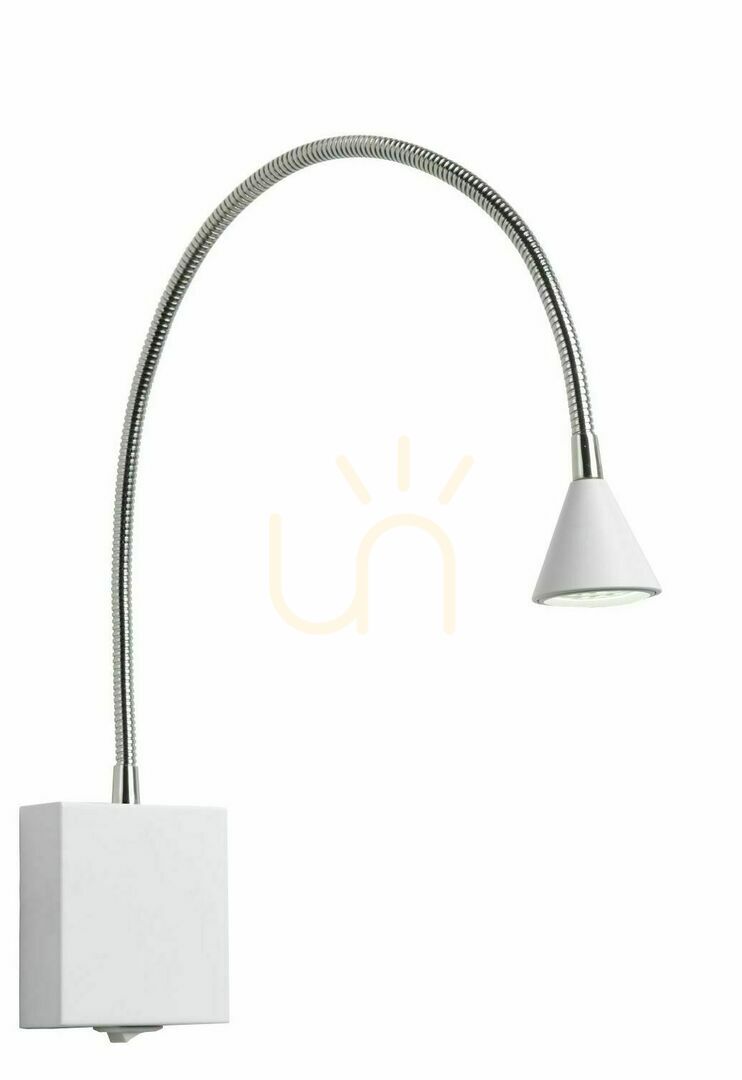 Lucide BUDDY White Metal LED Wall Lamp 300lm 4000K 18293/03/31