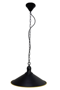 Hanging loft lamp Jet Black E27 60W, a modern lamp above the island small 4