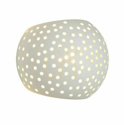 Check Lucide GIPSY White Gypsum Wall Lamp Sconce 35203/13/31