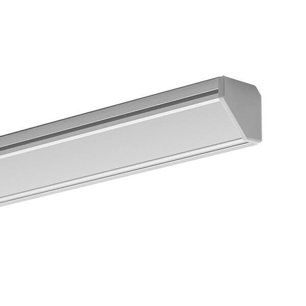 Preview Corner led profile 45-16 Silver anodized e6-k1 1m Corner led profile 45-16 Silver anodized e6-k1 1m