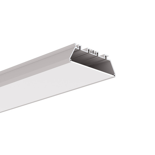 Check OMODO-100 recessed wide LED profile Silver anodized 2m