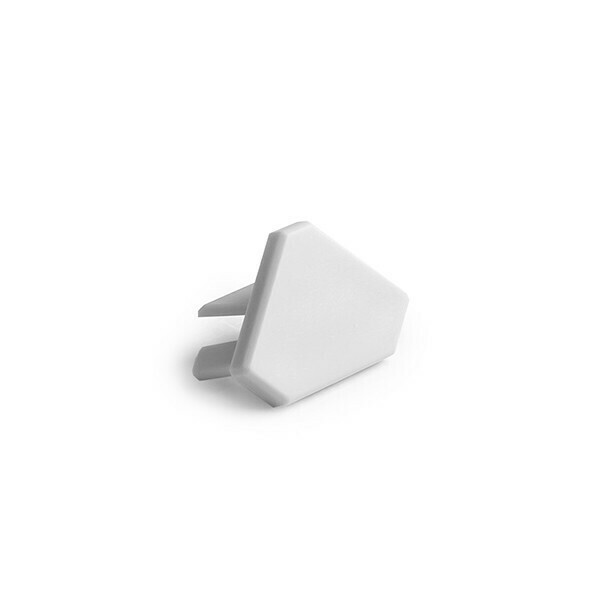 Check End cap to LED profile 45-16 ral7035 End cap to LED profile 45-16 ral7035