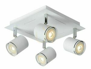 Lucide Rilou 4-Light White Metal LED Ceiling Spotlight 26994/20/31 small 0