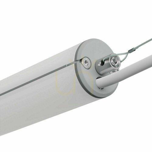 Check KLUŚ JAZ-DUO-N-FI-6,5 grey end cap with 6.5 mm hole