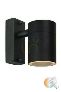 Lucide ARNE-LED outdoor wall lamp black stainless steel IP44 14867/05/30 small 0