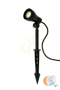 Lucide SPIKE LED Outdoor Spot Light Black 5W IP54 27882/05/30 small 0
