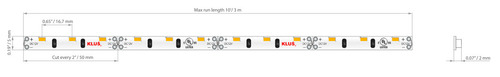 Check LED strip K-SE-30-1210-12V 4.8W / m