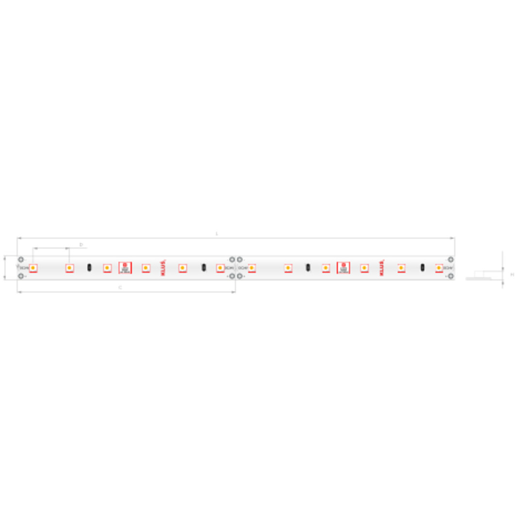 Check LED strip K-27-1210-24V 4.8W / m LED strip K-27-1210-24V 4.8W / m