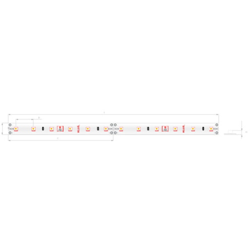 Check LED strip K-40-1210-24V 4.8W / m