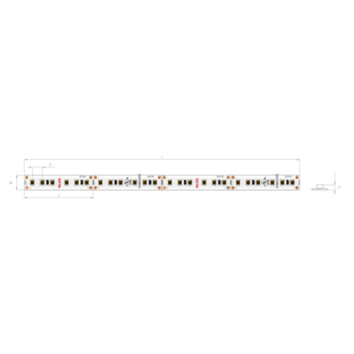 Check LED strip K-BLUE-1220-24V 9.6W / m