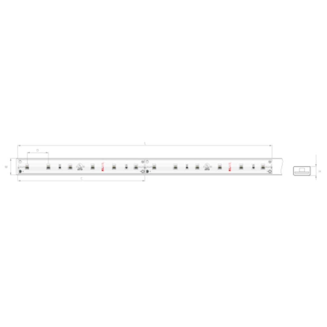 Check LED strip WP-K-30-1210-24V 4.8W / m LED strip WP-K-30-1210-24V 4.8W / m