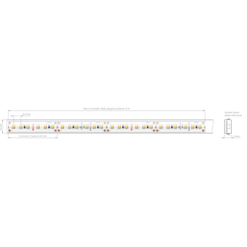 Check LED strip 8KWP-K-40-1220-24V 9.6W / m
