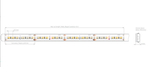 Check LED strip 8KWP-K-27-1275-24V 14.4W / m
