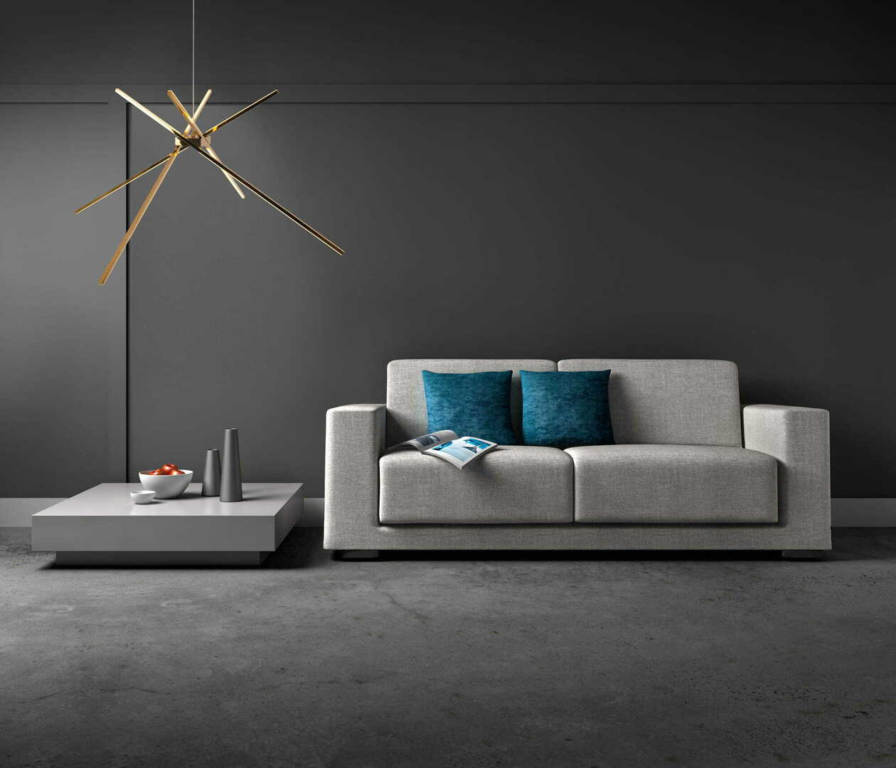 Preview Pendant Light Max Light Spider P0457 Gold LED 114 cm Pendant Light Max Light Spider P0457 Gold LED 114 cm