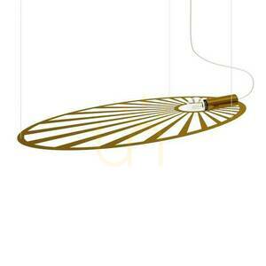 Pendant lamp LEHDET golden Thoro small 0