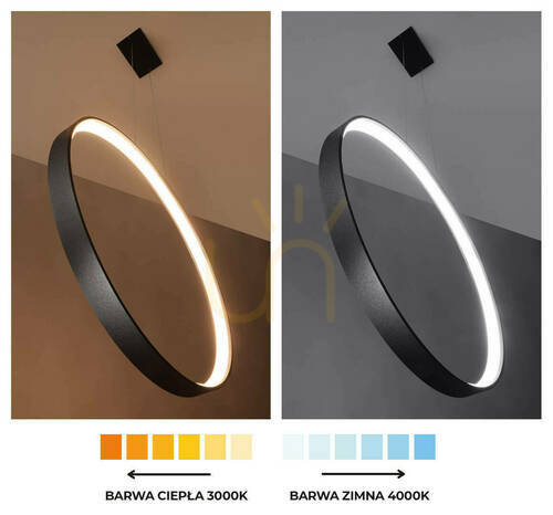 Check Chandelier RIO 55 white 3000K Thoro