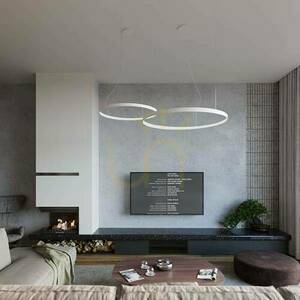 Chandelier RIO 110 white 4000K Thoro small 17