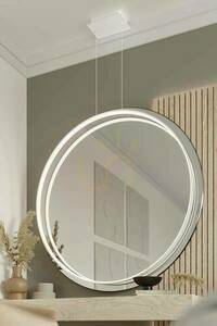 Pendant lamp RIO 78 white 3000K Thoro small 6