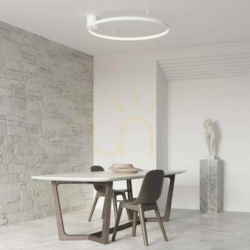 Check White Thoro RIO 110 TH.133 LED flush ceiling light 70 W 7820 lm 3000 K 110 cm