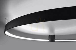 Ceiling lamp RIO 110 black 4000K Thoro small 11