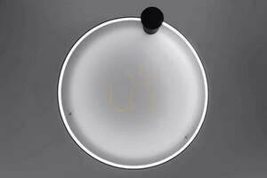 Ceiling lamp RIO 110 black 4000K Thoro small 5