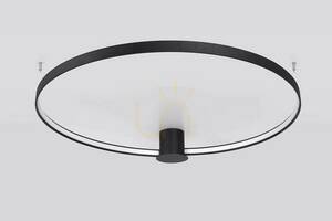 Ceiling lamp RIO 110 black 4000K Thoro small 8