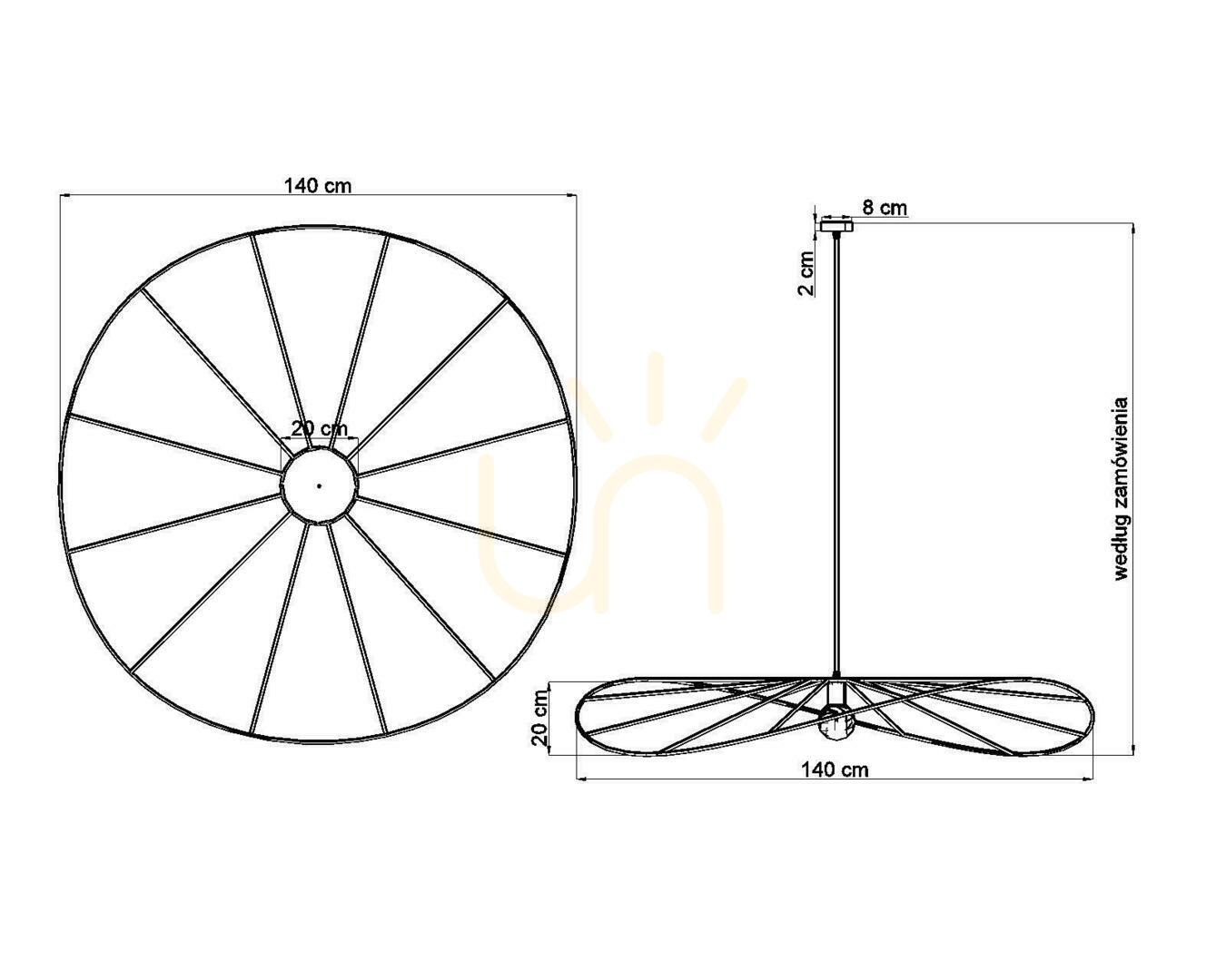 Display Pendant lamp ESKOLA 140 black Thoro Pendant lamp ESKOLA 140 black Thoro