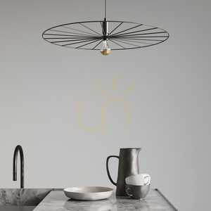 Pendant lamp SIRKEL 45 black Thoro 1 Pendant lamp SIRKEL 45 black Thoro small 1