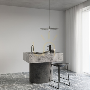 Pendant lamp SIRKEL 45 black Thoro 3 Pendant lamp SIRKEL 45 black Thoro small 3