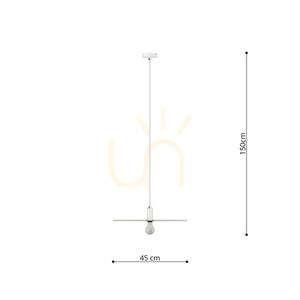 Pendant lamp SIRKEL 45 black Thoro 5 Pendant lamp SIRKEL 45 black Thoro small 5