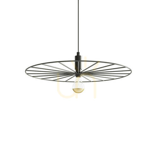 Check Pendant lamp SIRKEL 45 black Thoro