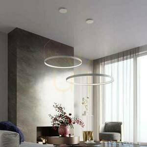 Chandelier RIO 110 white 3000K Thoro small 14