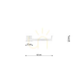 Ceiling lamp RIO 55 white 4000K Thoro small 8