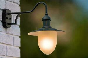 Lucide ARUBA Outdoor Wall Lamp Black Metal IP44 E27 11871/01/30 small 1