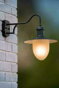 Lucide ARUBA Outdoor Wall Lamp Black Metal IP44 E27 11871/01/30 small 2
