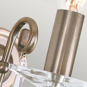 Aegean 1 Light Wall Light - Aged Brass  Elstead small 3