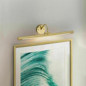 Alton 1 Light Large LED Picture Light - Brushed Brass Elstead small 4