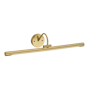 Alton 1 Light Large LED Picture Light - Brushed Brass Elstead small 0