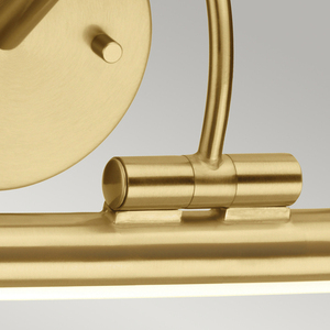 Alton 1 Light Small LED Picture Light - Brushed Brass Elstead small 2