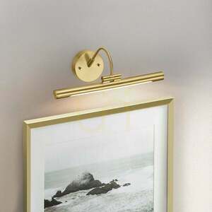 Alton 1 Light Small LED Picture Light - Brushed Brass Elstead small 4