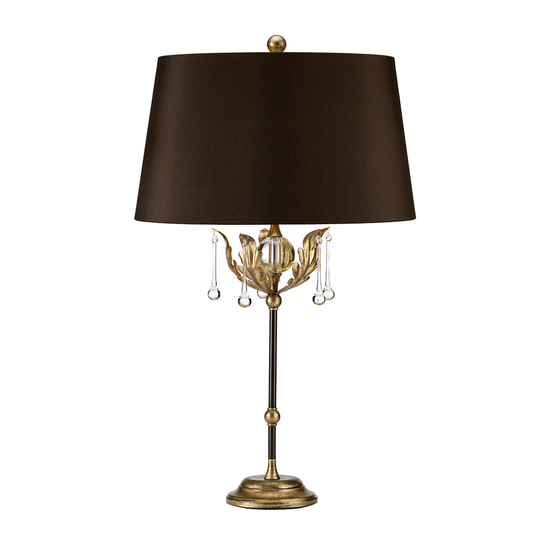 Amarilli 1 Light Table Lamp - Bronze/Gold Elstead