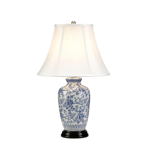Blue Ginger Jar 1 Light Table Lamp Elstead small 0