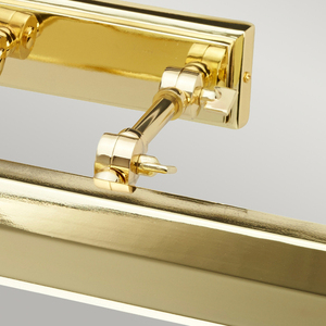 Chawton Large Picture Light - Polished Brass Elstead small 3